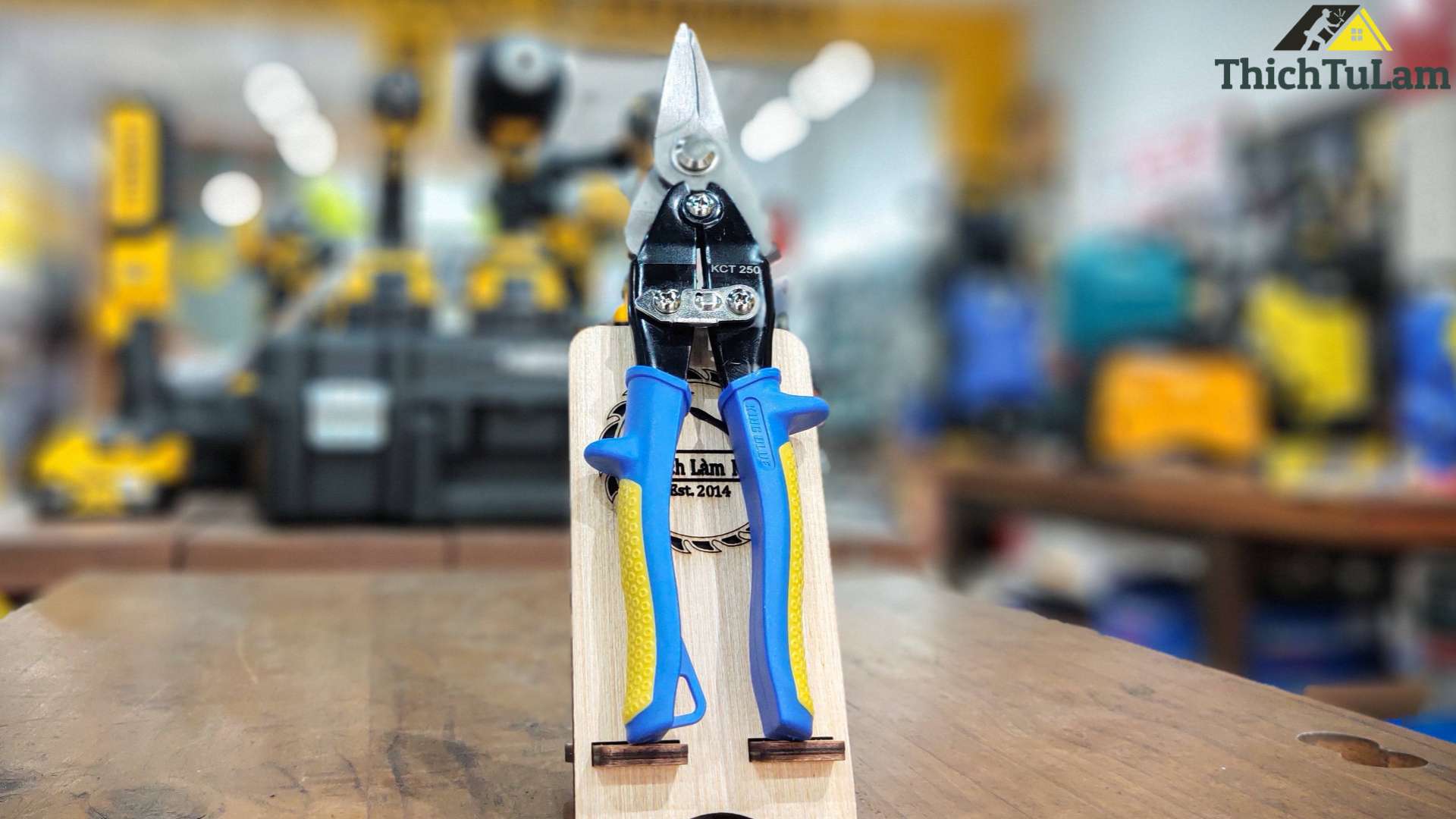 Kéo Cắt tôn thẳng Kingblue KCT-250