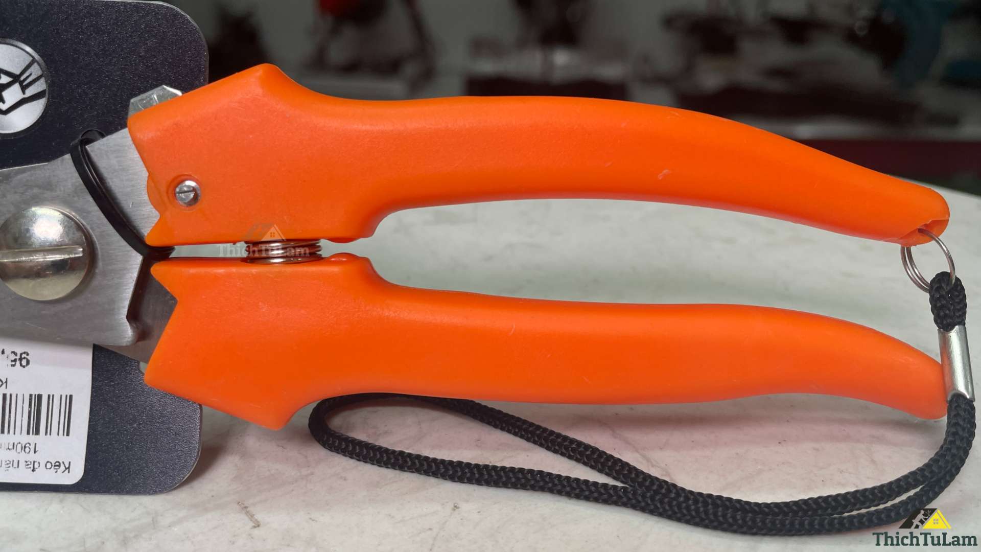 Tay cầm Kéo đa năng lưỡi thép không gỉ 190mm Kendo 30752