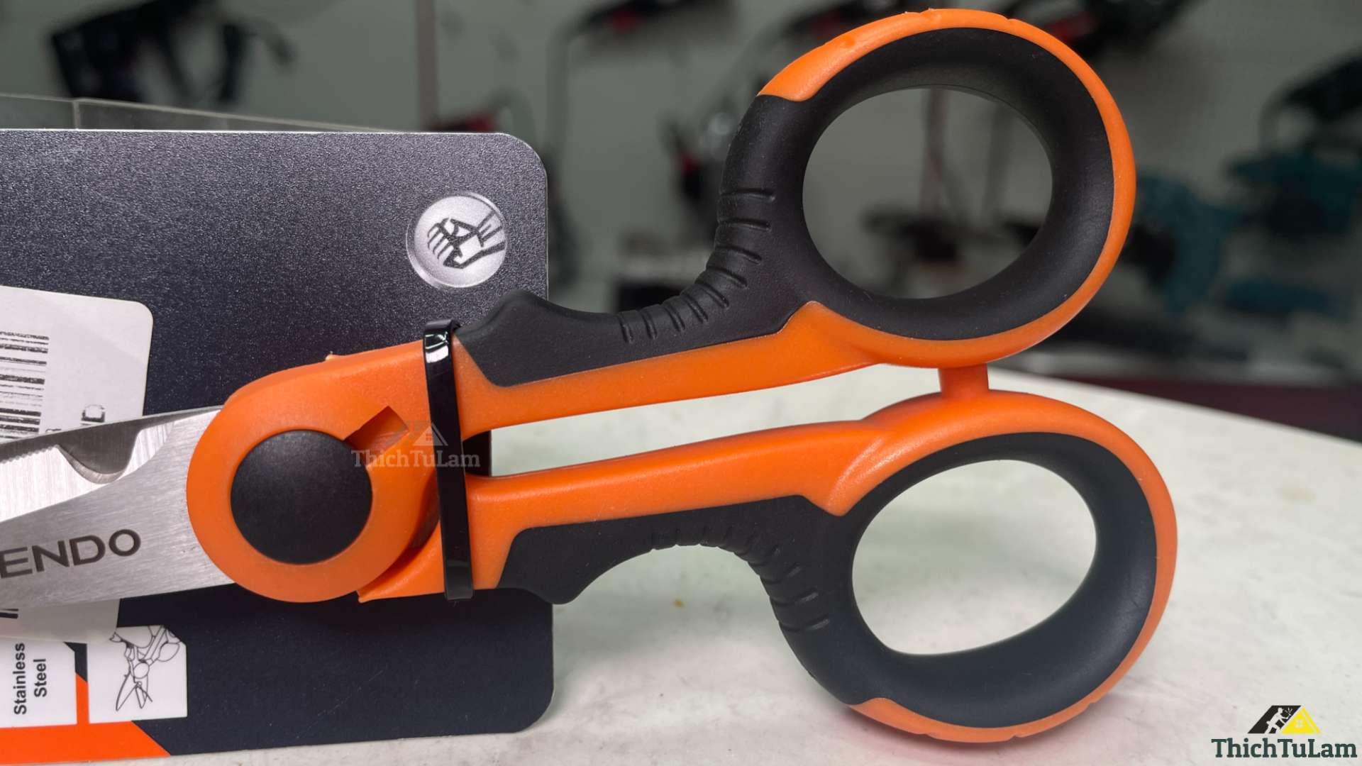 Kéo thợ điện bằng thép không gỉ 5.5 inch 140mm Kendo 30703