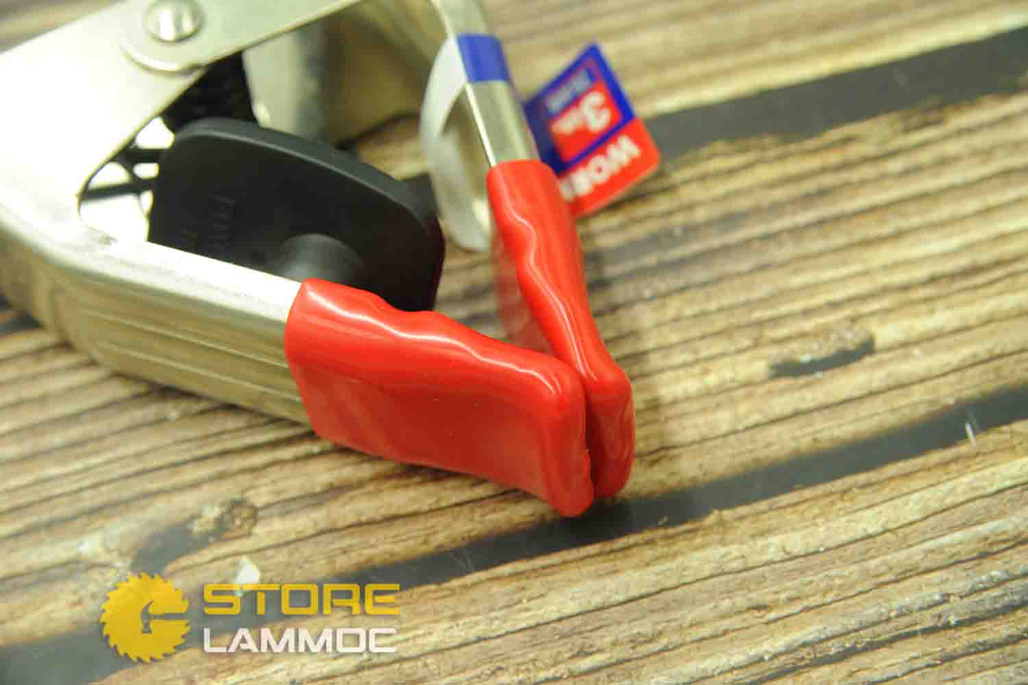 Kẹp chữ A 76mm cán phủ cao su Workpro W032008