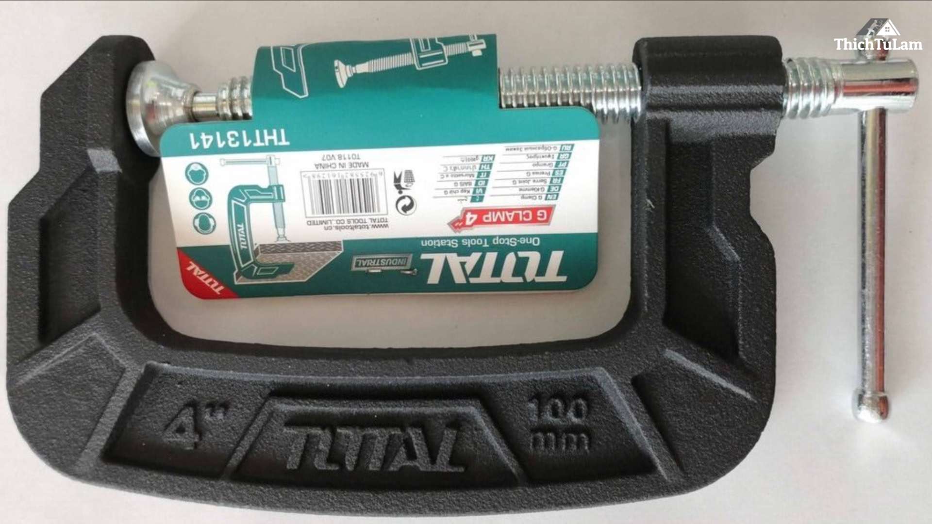 Kẹp chữ C Total THT13141