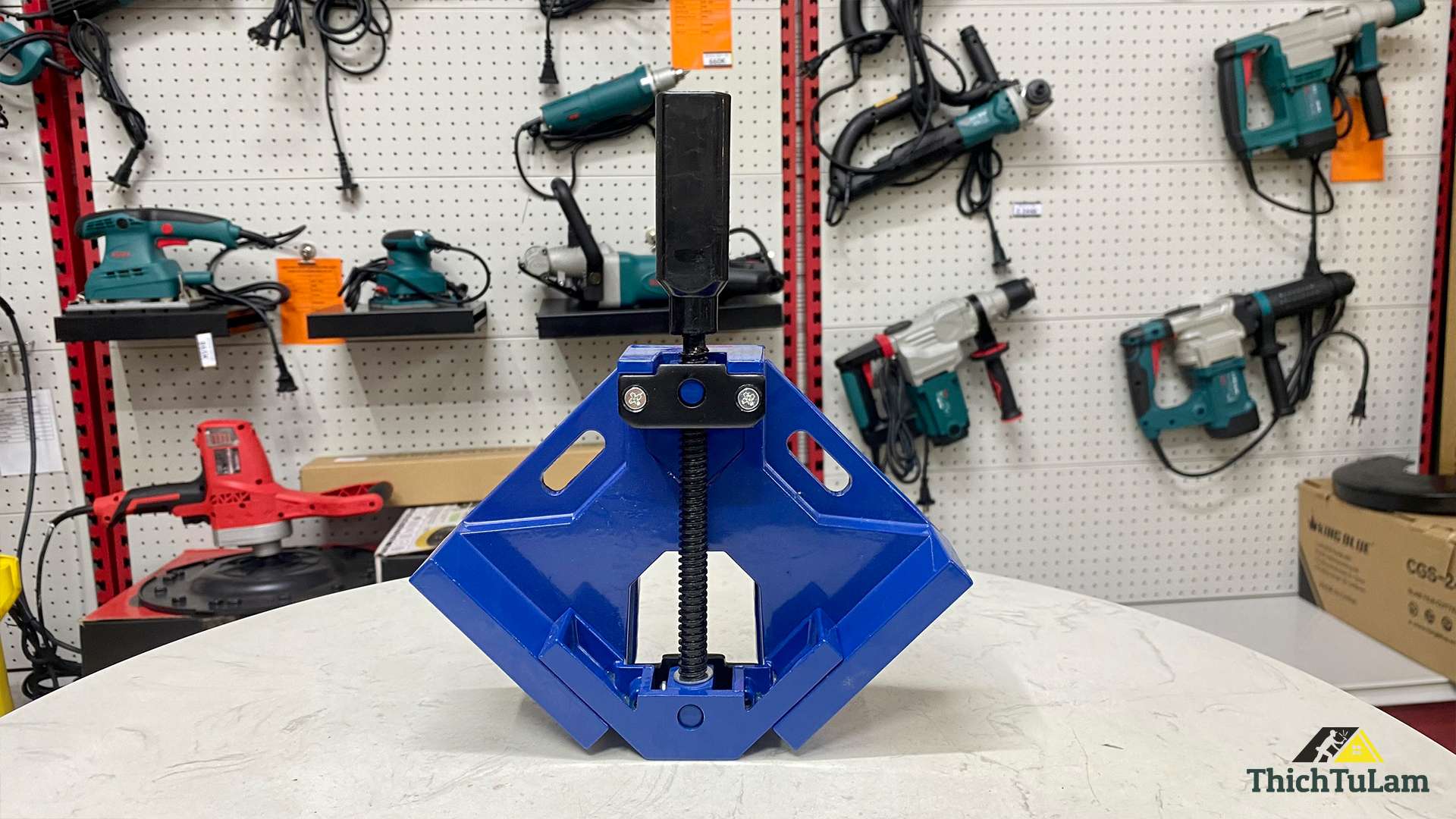 Kẹp góc vuông nhôm 1 tay cầm 70mm Wadfow WACC1528