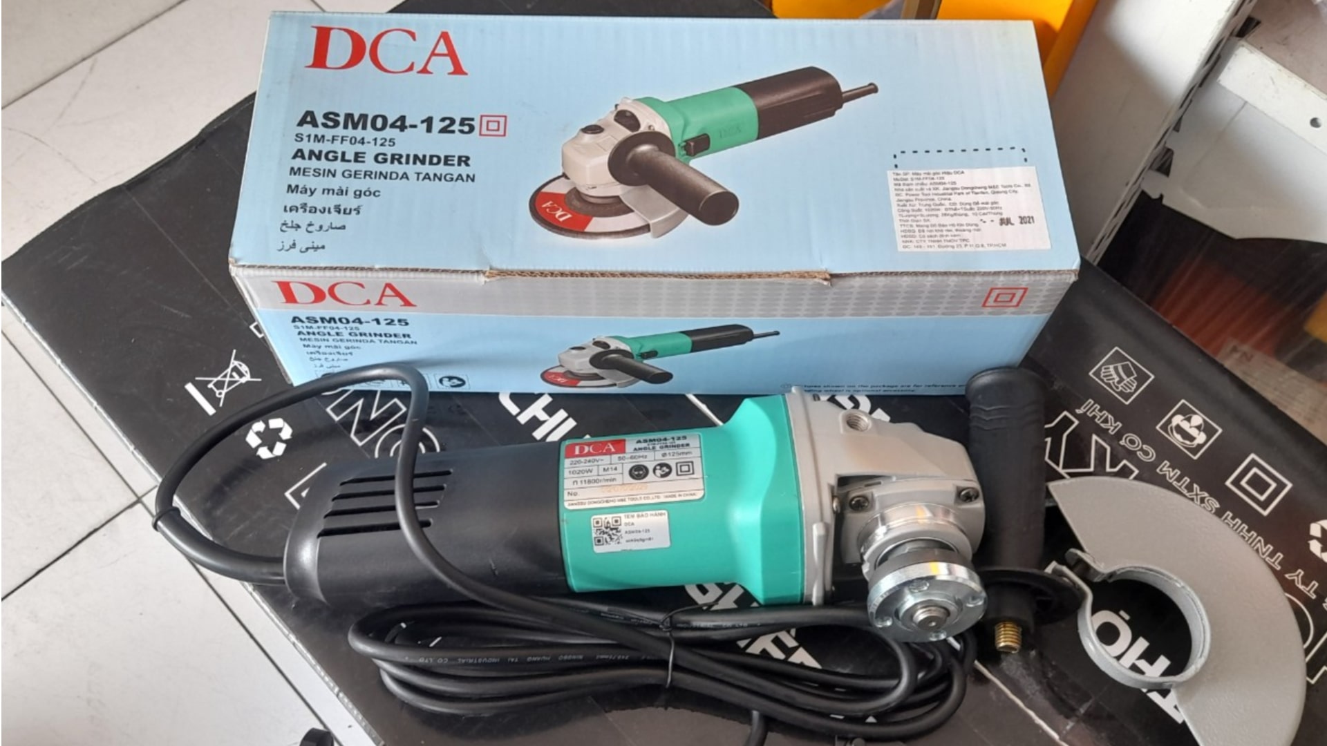 Khám Phá Sức Mạnh của Máy Mài Chỉnh Tốc DCA ASM04-125