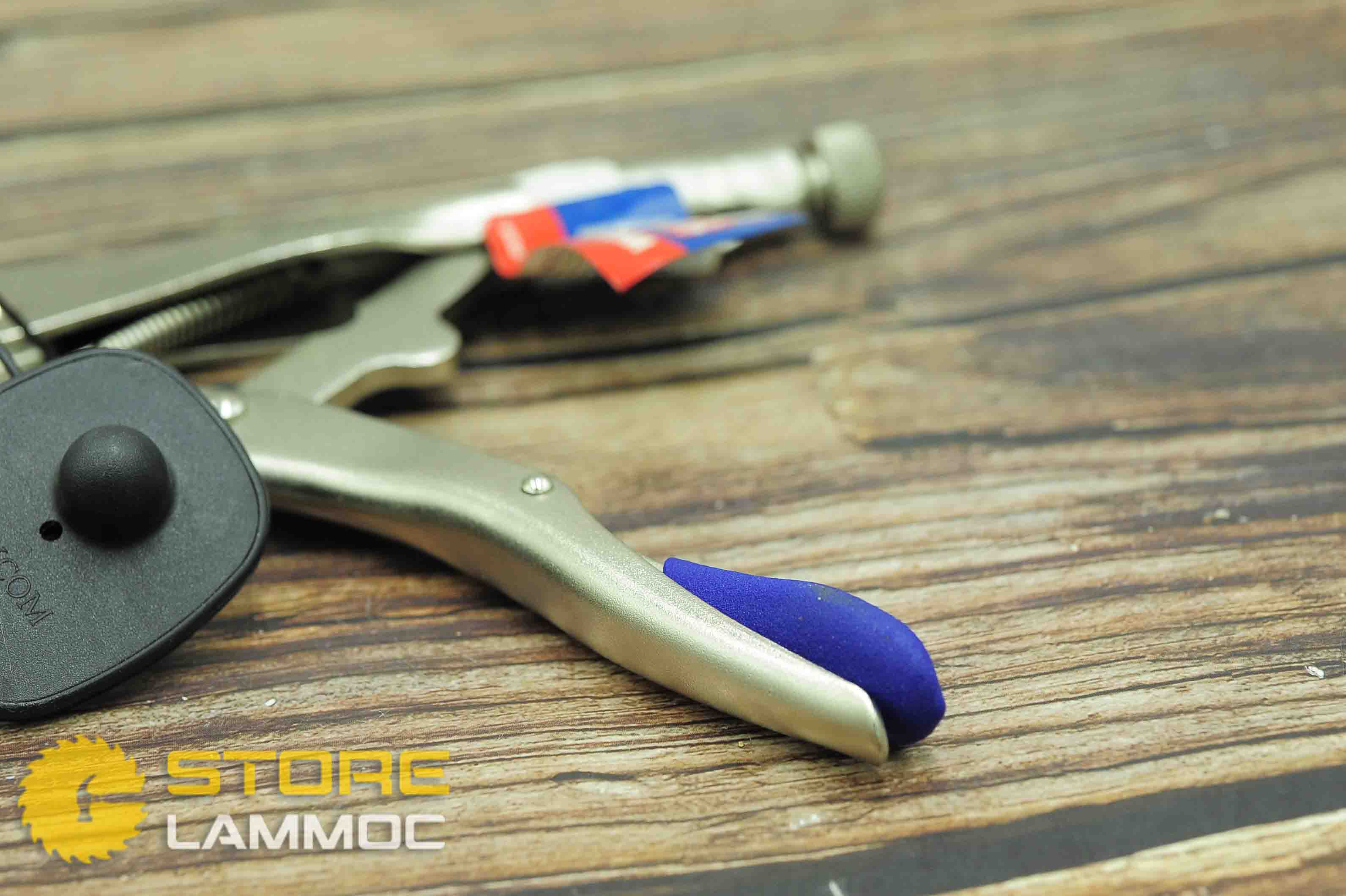 Kìm bấm chết chữ C có đế 10inch và 12inch Workpro 6inch