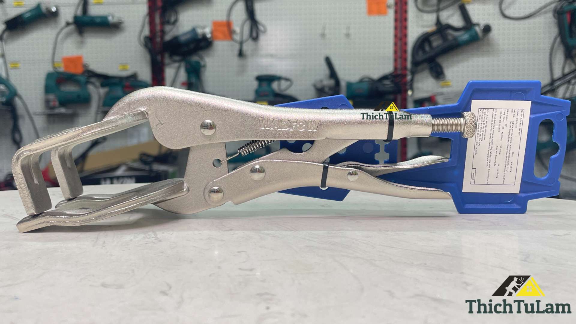 Kìm bấm hàn 10inch Wadfow WLP6210