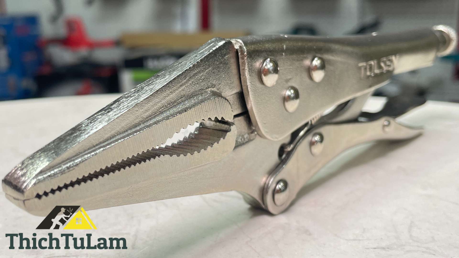 Kìm bấm nhọn 230mm / 9in Tolsen 10052