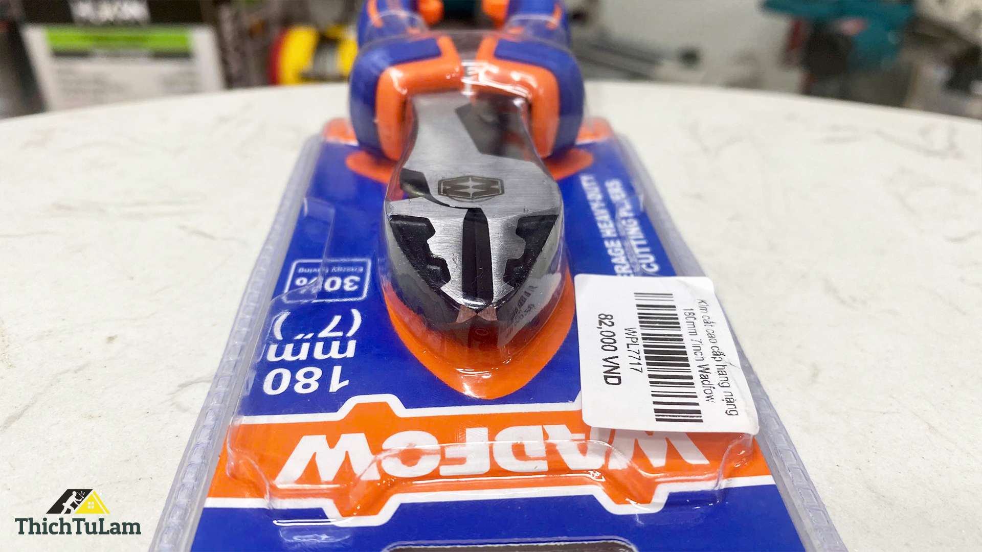 Kìm cắt cao cấp hạng nặng 180mm 7inch Wadfow WPL7717