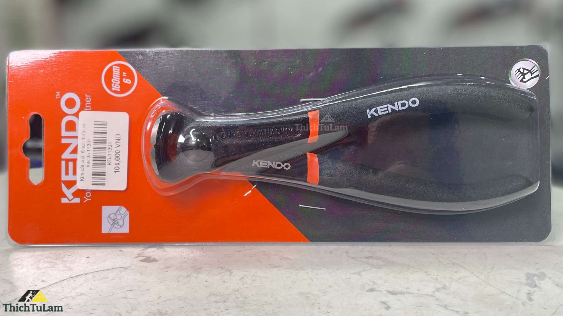 Kìm cắt cuối 6inch 150mm Kendo 11301