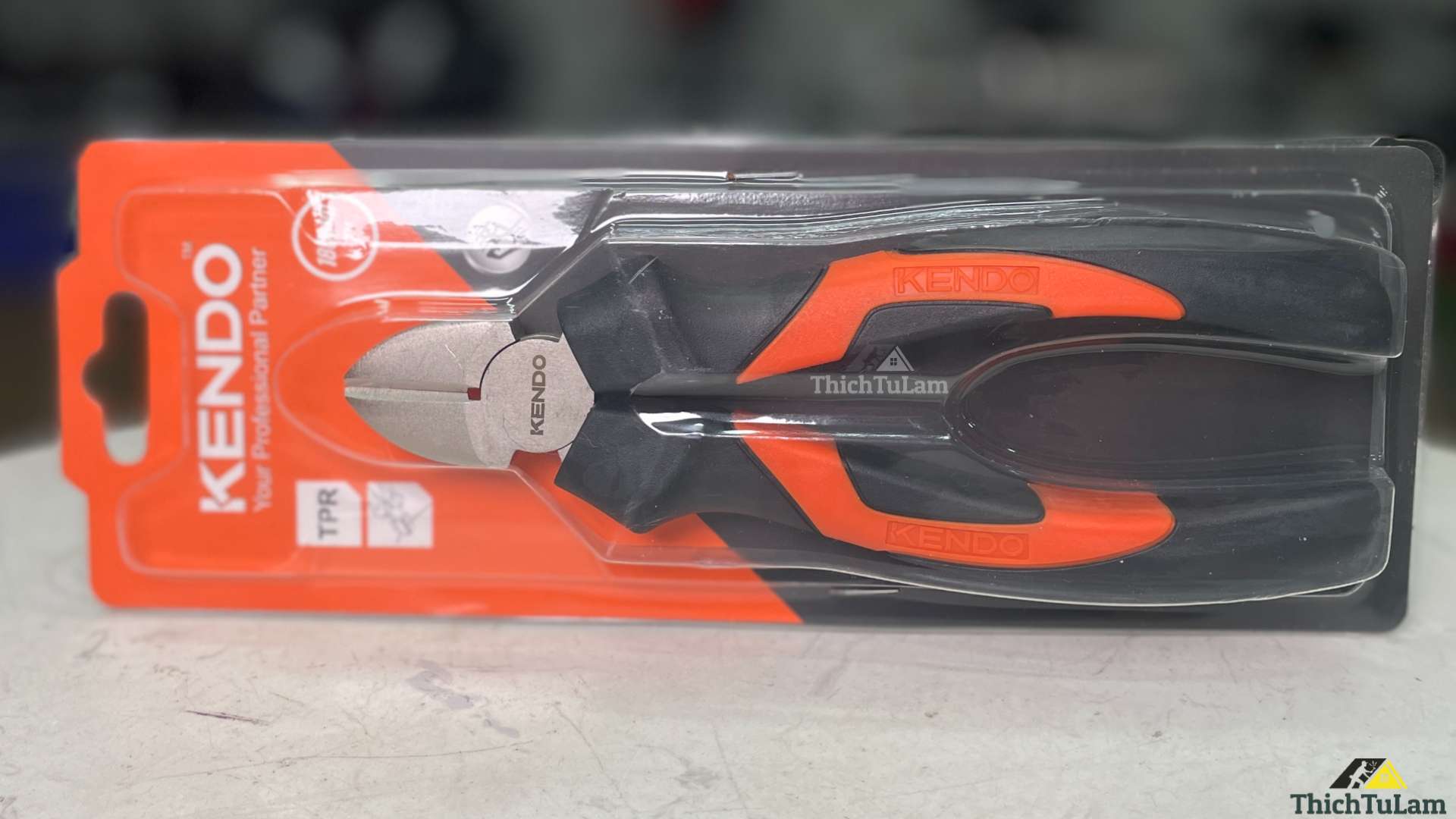 Kìm cắt hạng nặng 180mm Kendo 10232