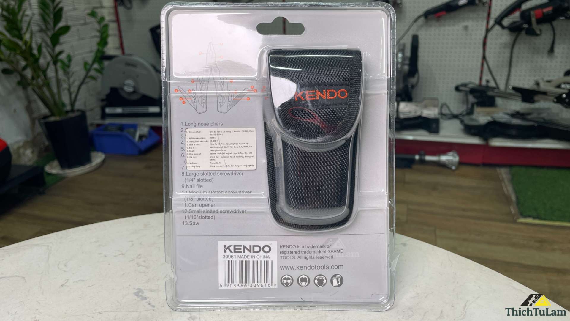 Kìm đa năng 13 trong 1 Kendo 30961