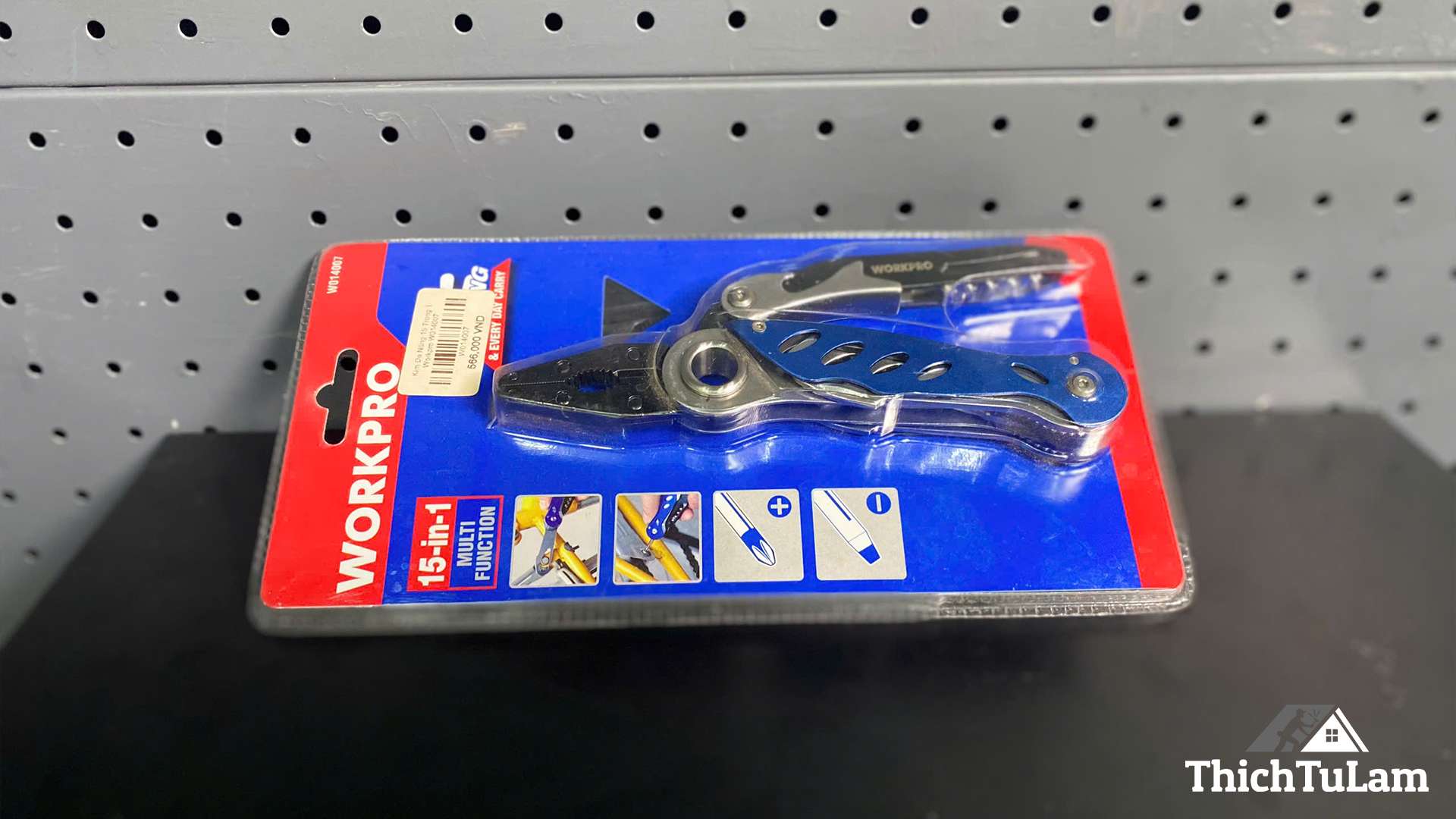 Kìm Đa Năng 15 Trong 1 Workpro W014007