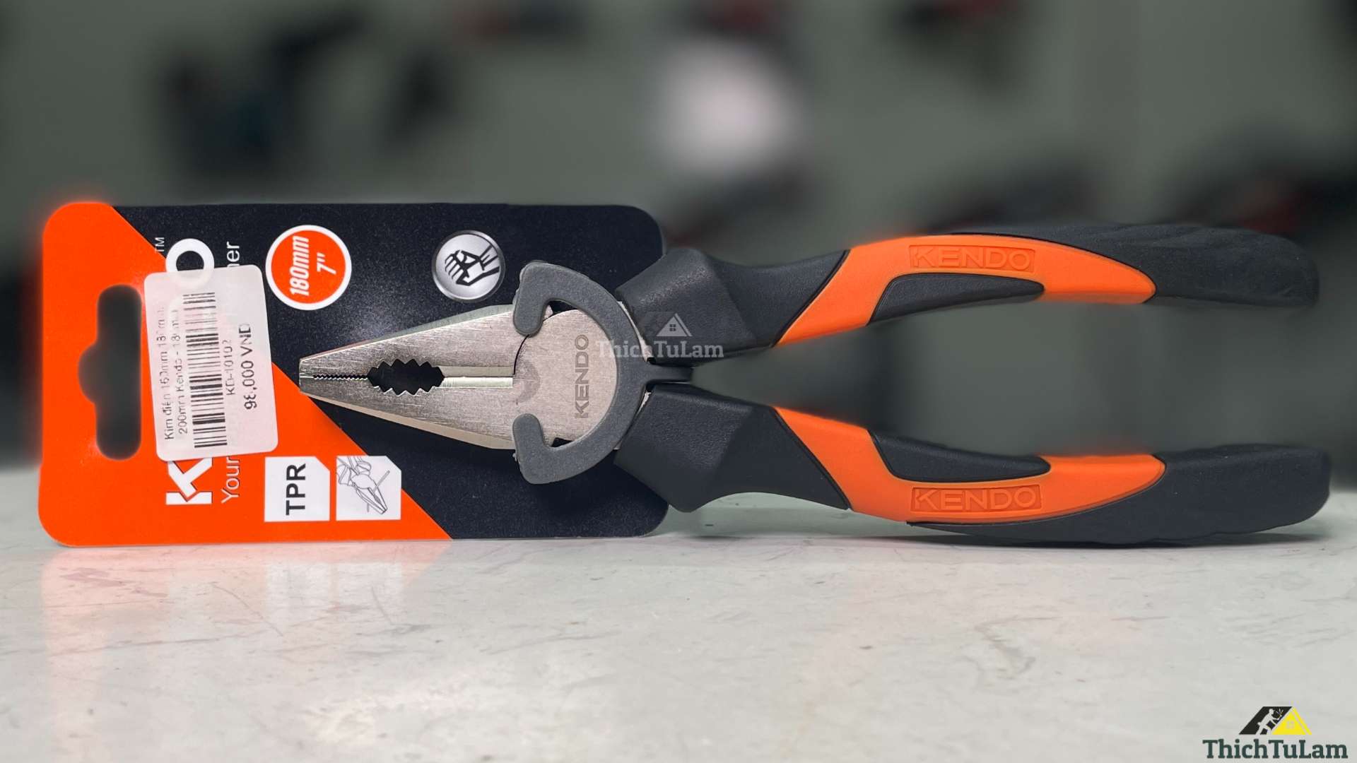 Kìm điện 180mm Kendo 10102