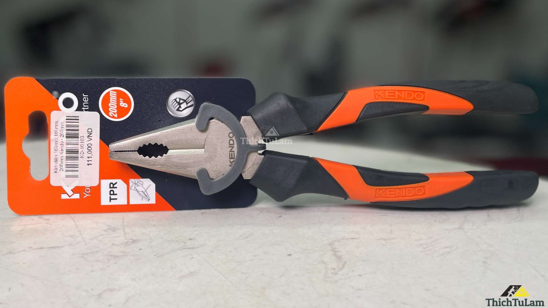 Kìm điện 200mm Kendo 10103