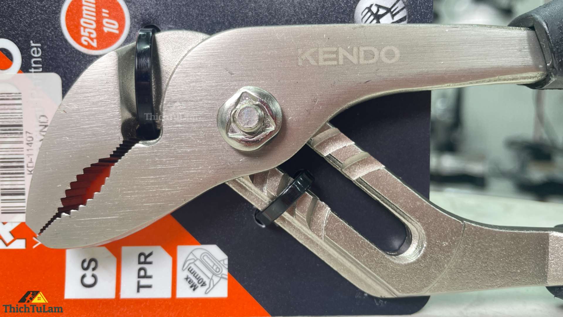 Kìm mỏ quạ điều chỉnh máy bơm nước A6 10inch 250mm Kendo 11407