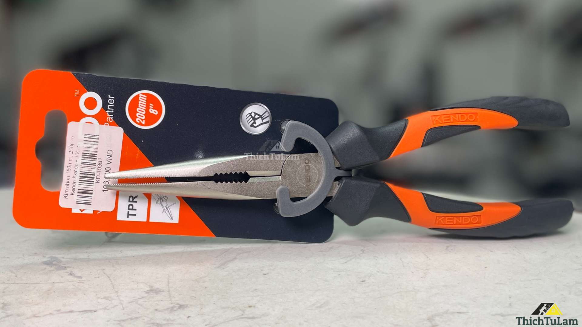 Kìm nhọn 200mm Kendo 10302