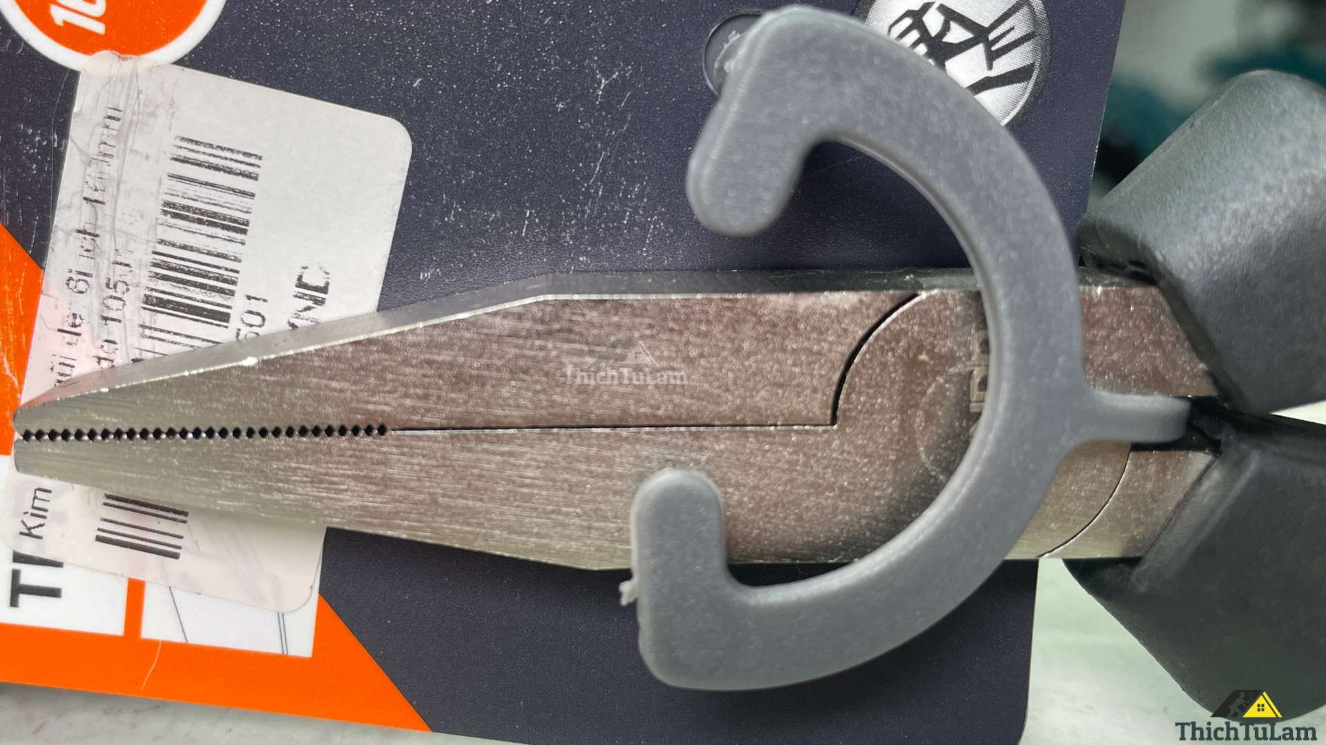 Kìm nhọn mũi dẹt 6inch 160mm Kendo 10501