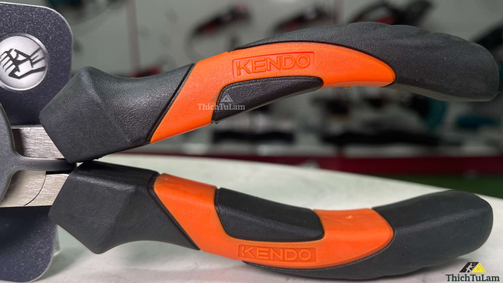 Kìm nhọn mũi dẹt 6inch 160mm Kendo 10501