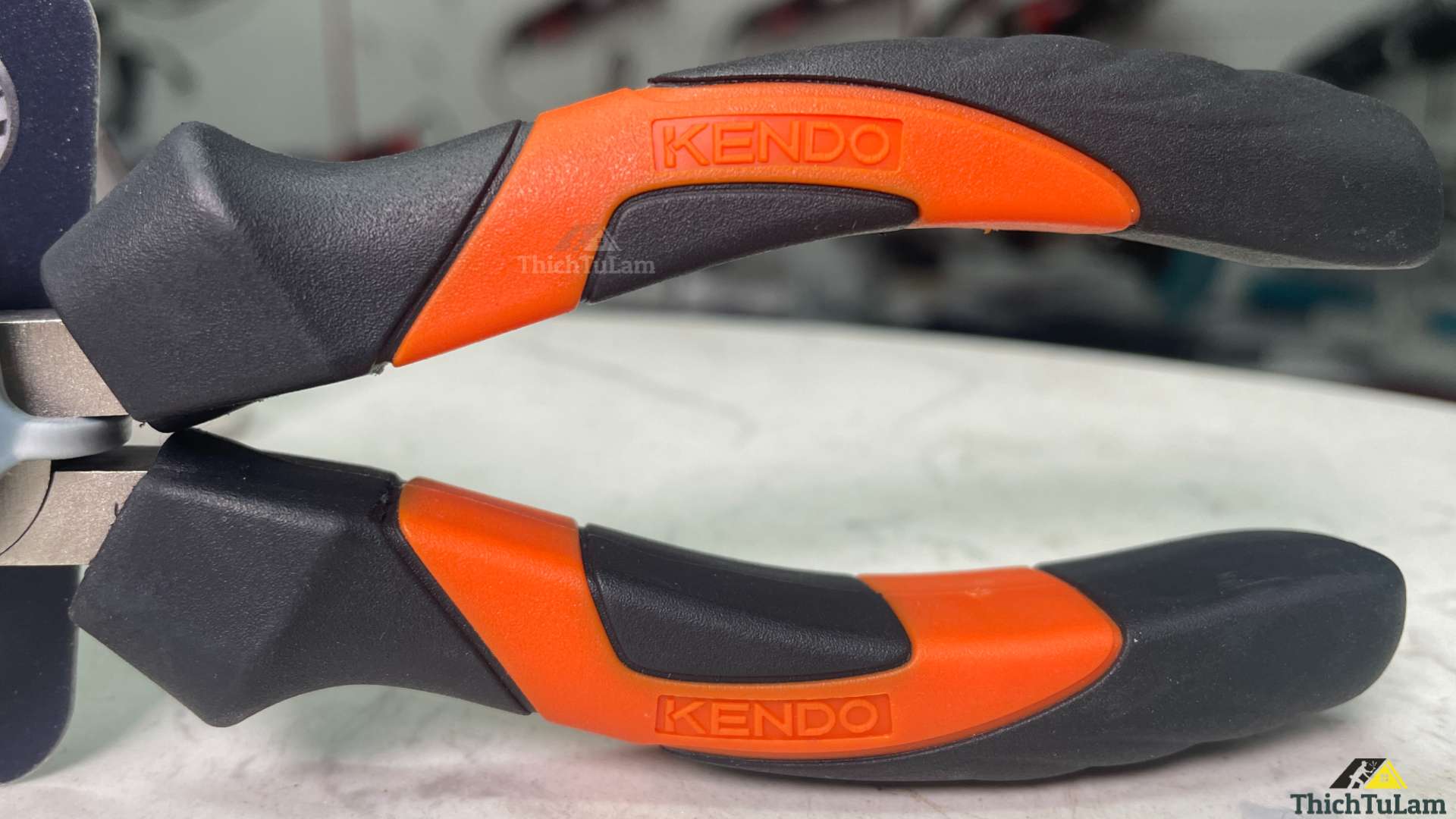 Kìm nhọn mũi tròn 6inch 160mm Kendo 10601