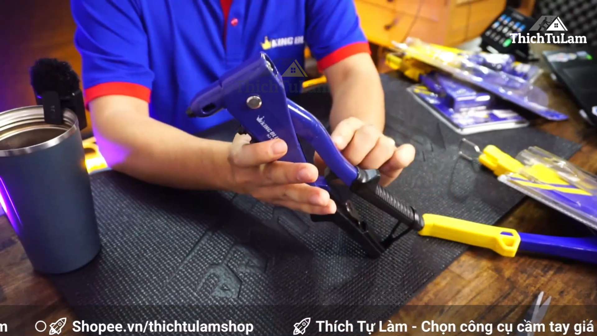 Kìm rút đinh ri-ve Kingblue giá rẻ KJ-105B