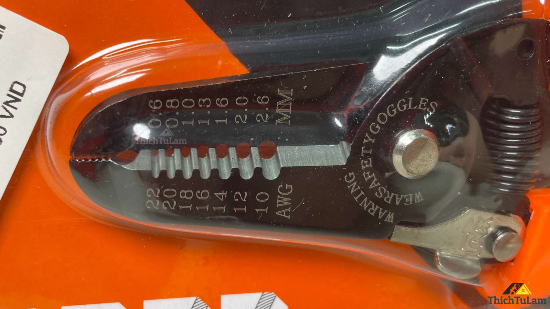 Kìm tuốt dây điện 0.6-2.6mm kích thước 7inch 175mm Kendo 11703