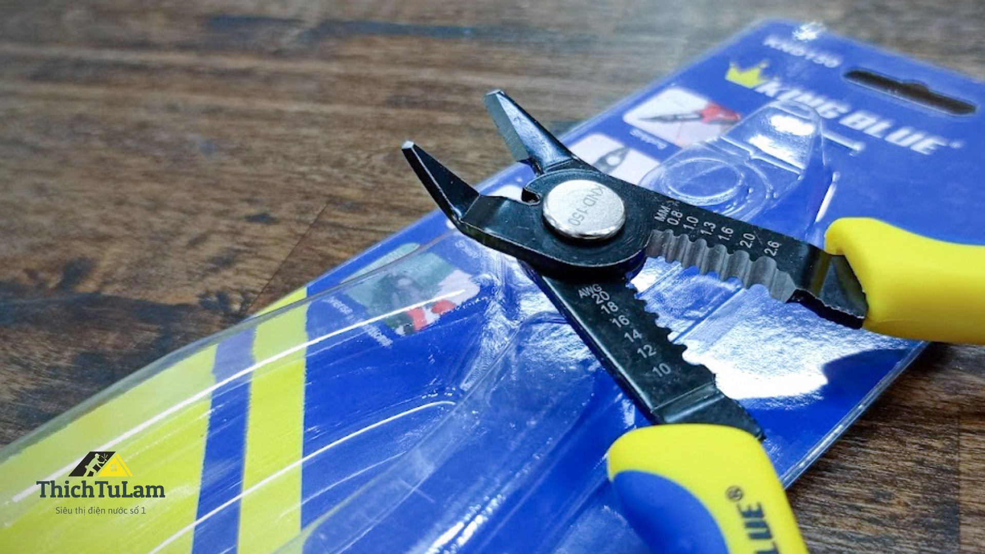 Kìm tuốt dây điện đa năng Kingblue KND150