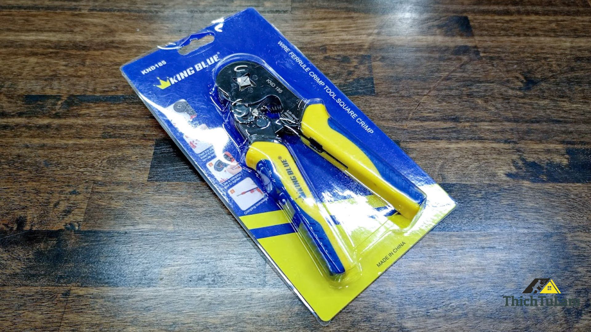 Kìm bấm cos vuông (tròn) 0.25mm-10mm Kingblue KND185