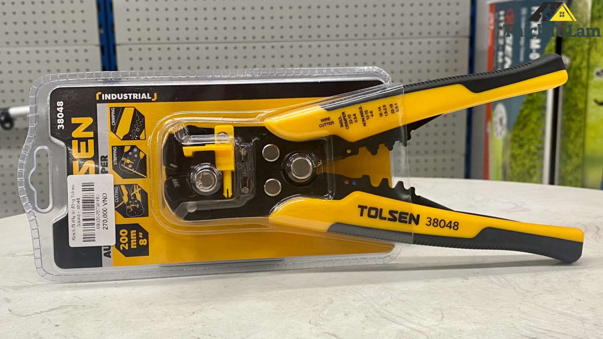 Kìm tuốt dây tự động Tolsen 38048