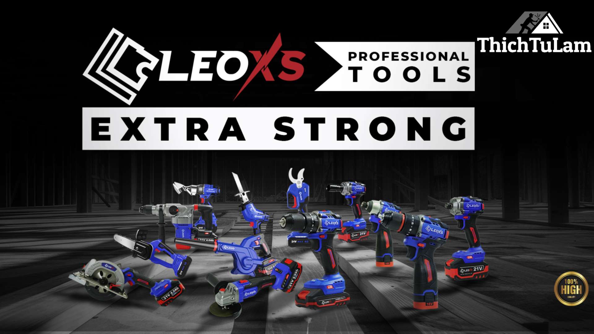 Máy móc dùng pin LeoXS