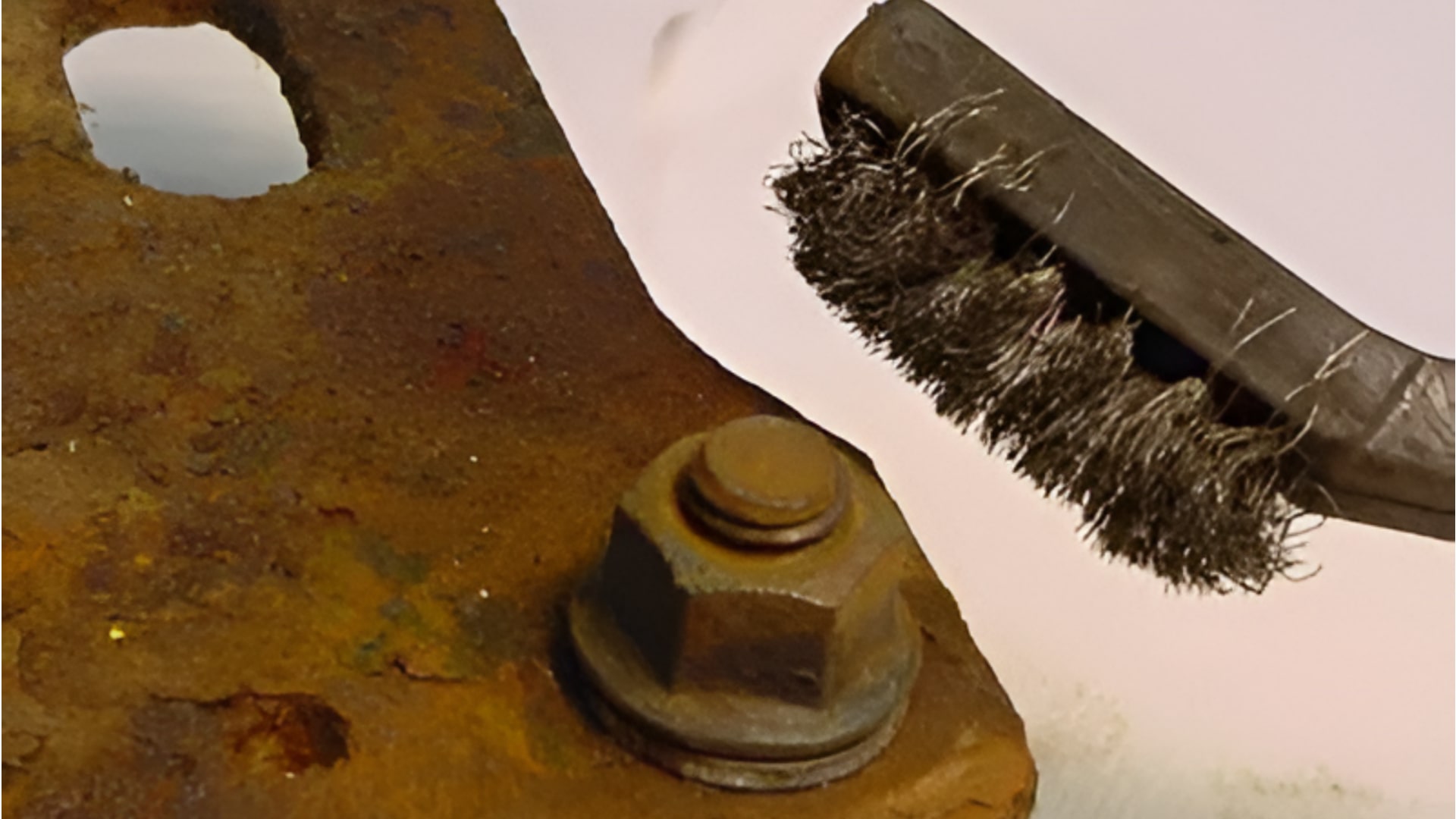 Loại bỏ lớp phủ bảo vệ trên các bulông