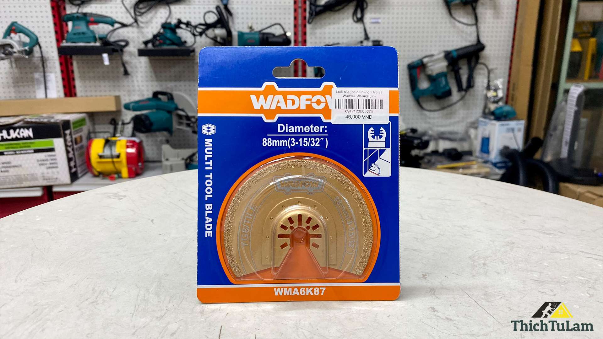 Lưỡi cắt gọc đa năng YG8 88mm Wadfow WMA6K87