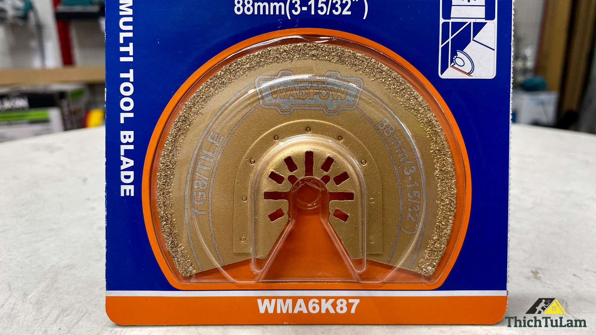 Lưỡi cắt gọc đa năng YG8 88mm Wadfow WMA6K87