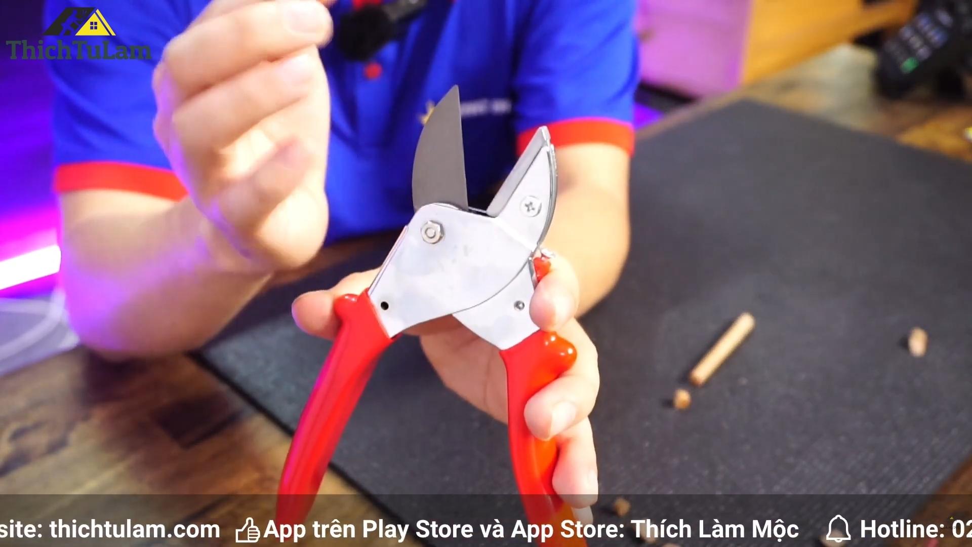 Lưỡi cắt của kéo cắt cành Kingblue Q8