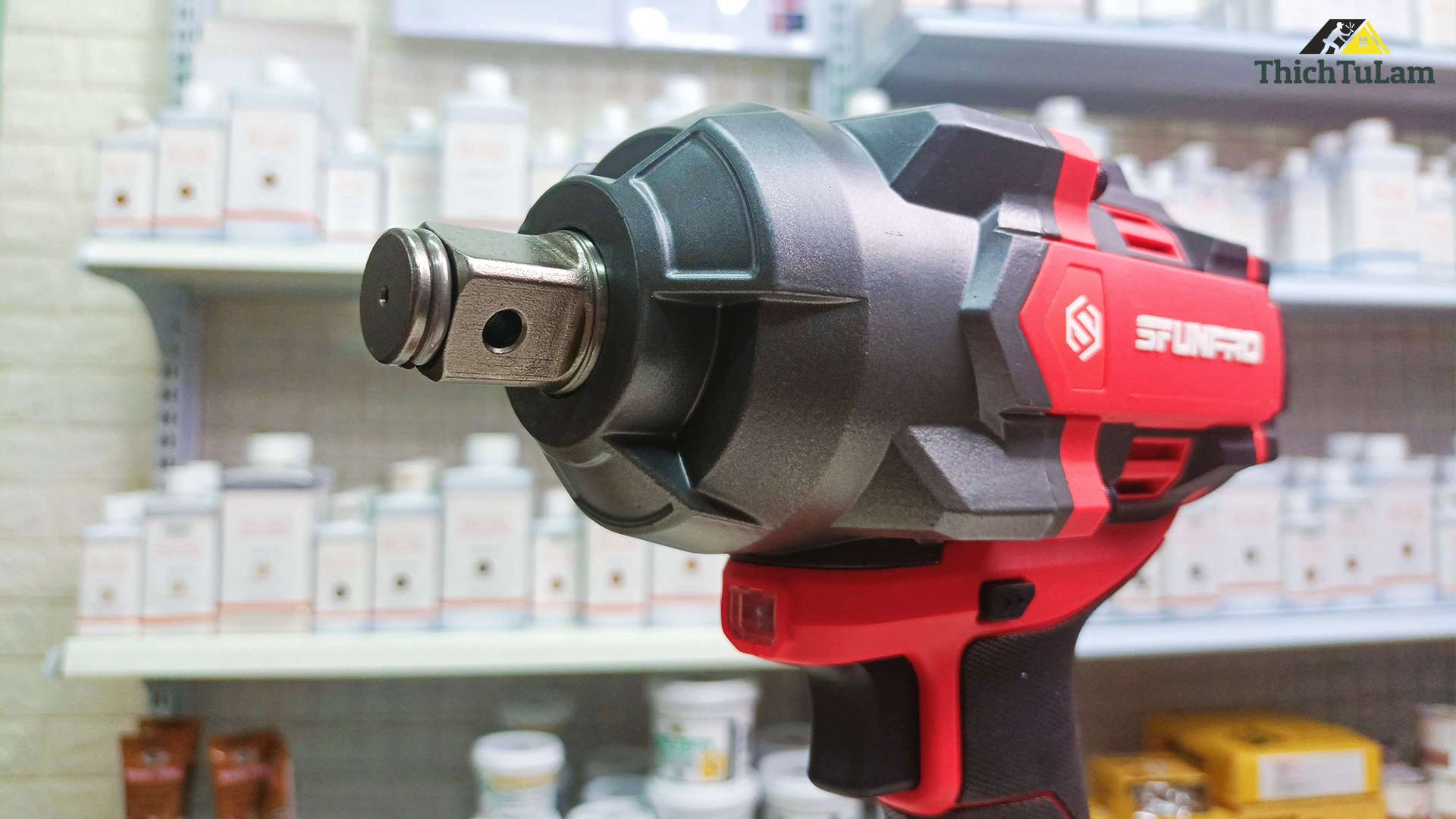 Máy bắn bu lông M21 1500Nm Sfunpro S20M1500A-8.0 (2 pin 8Ah + 1 sạc)