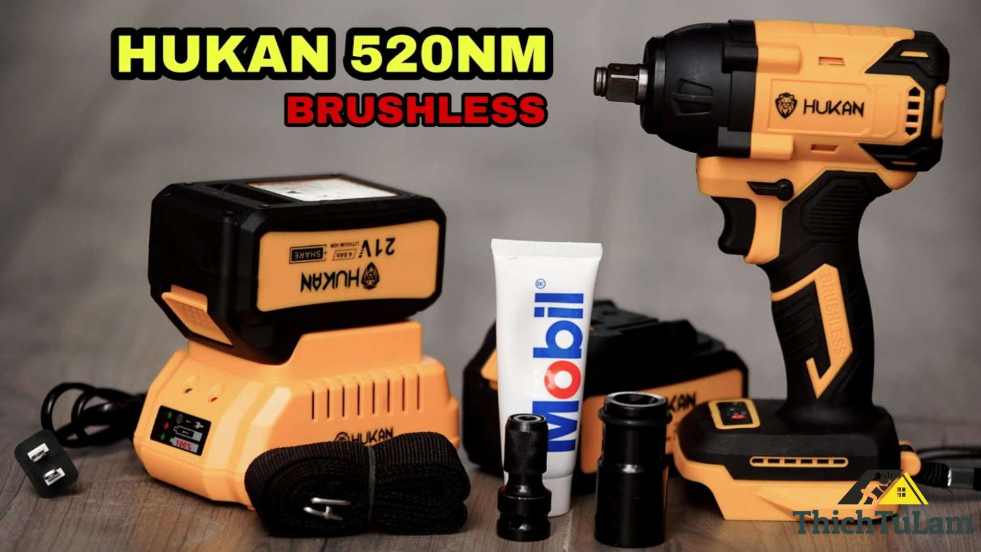 Tổng Quan Về Máy Bắn Bulong Pin Hukan IWH520G