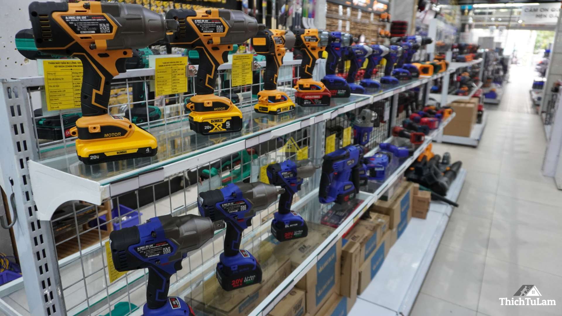 Máy bắn bu lông pin Kingblue