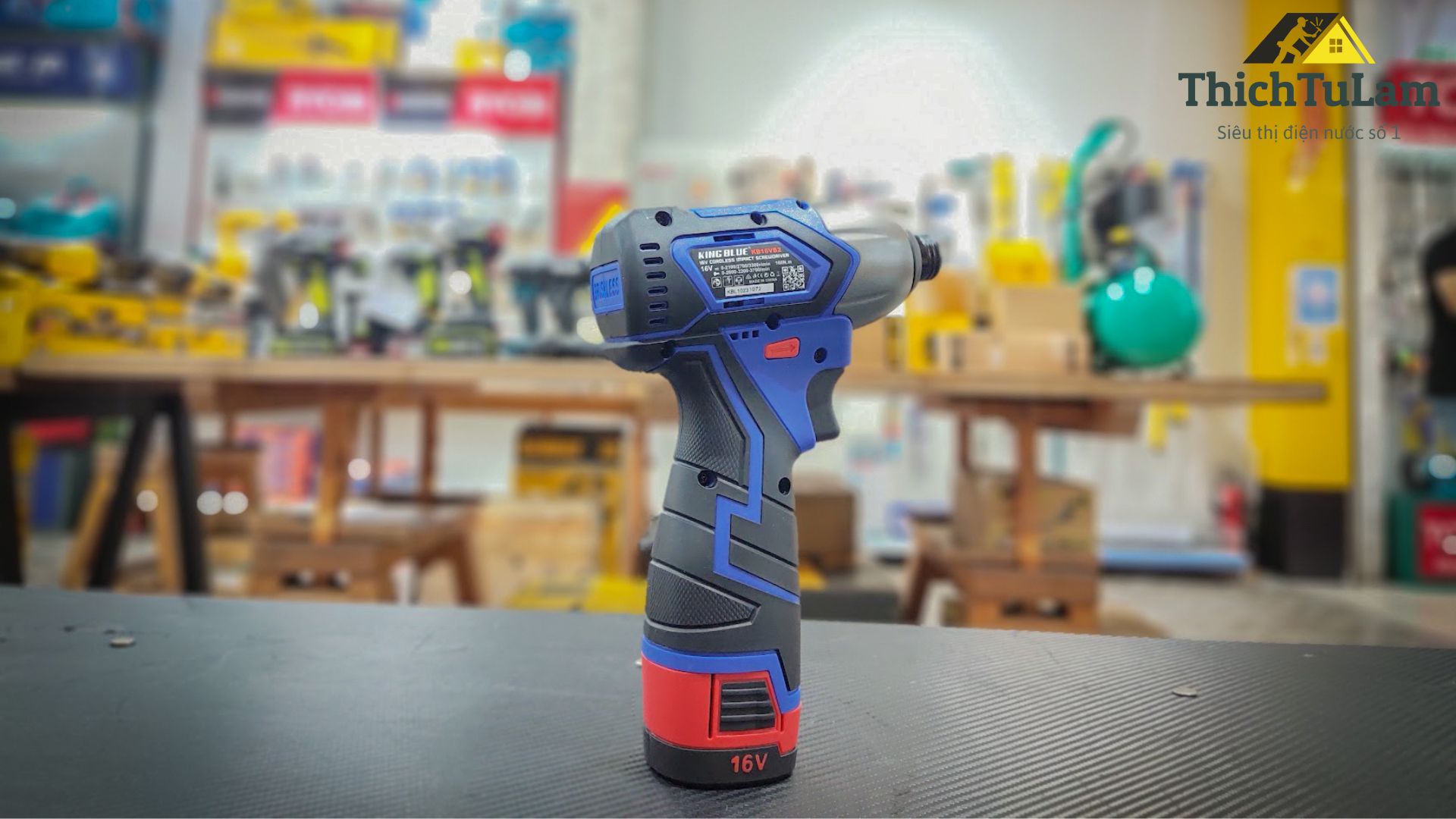 Máy bắn vít (có búa) 16V Kingblue KB16VB2