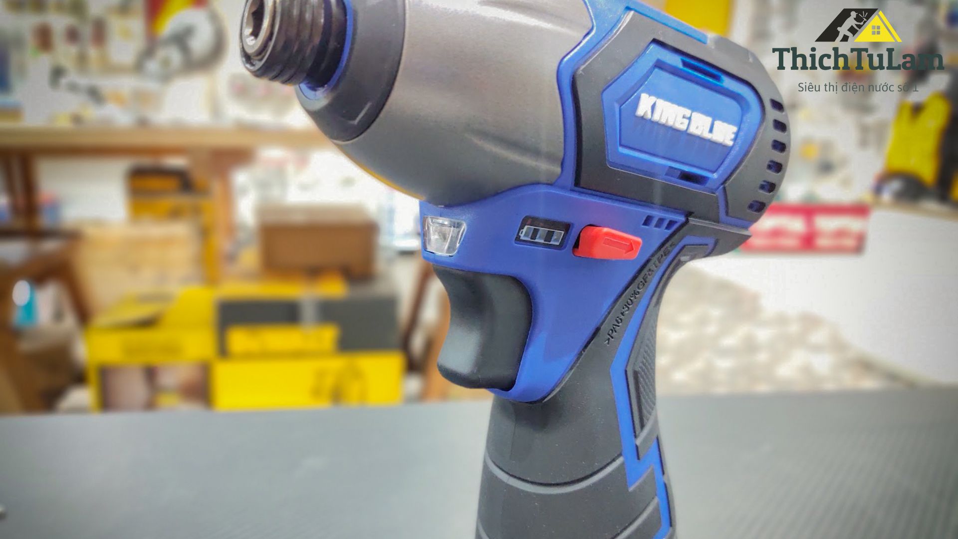 Máy bắn vít (có búa) 16V Kingblue KB16VB2
