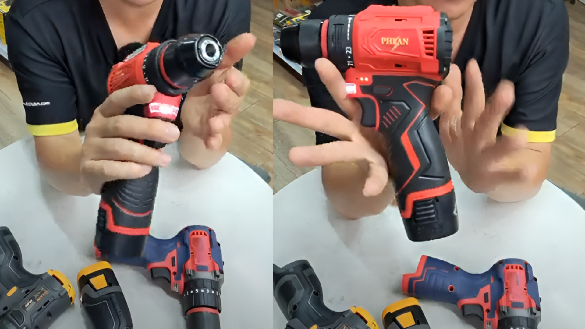 Máy bắn vít không búa Phi An