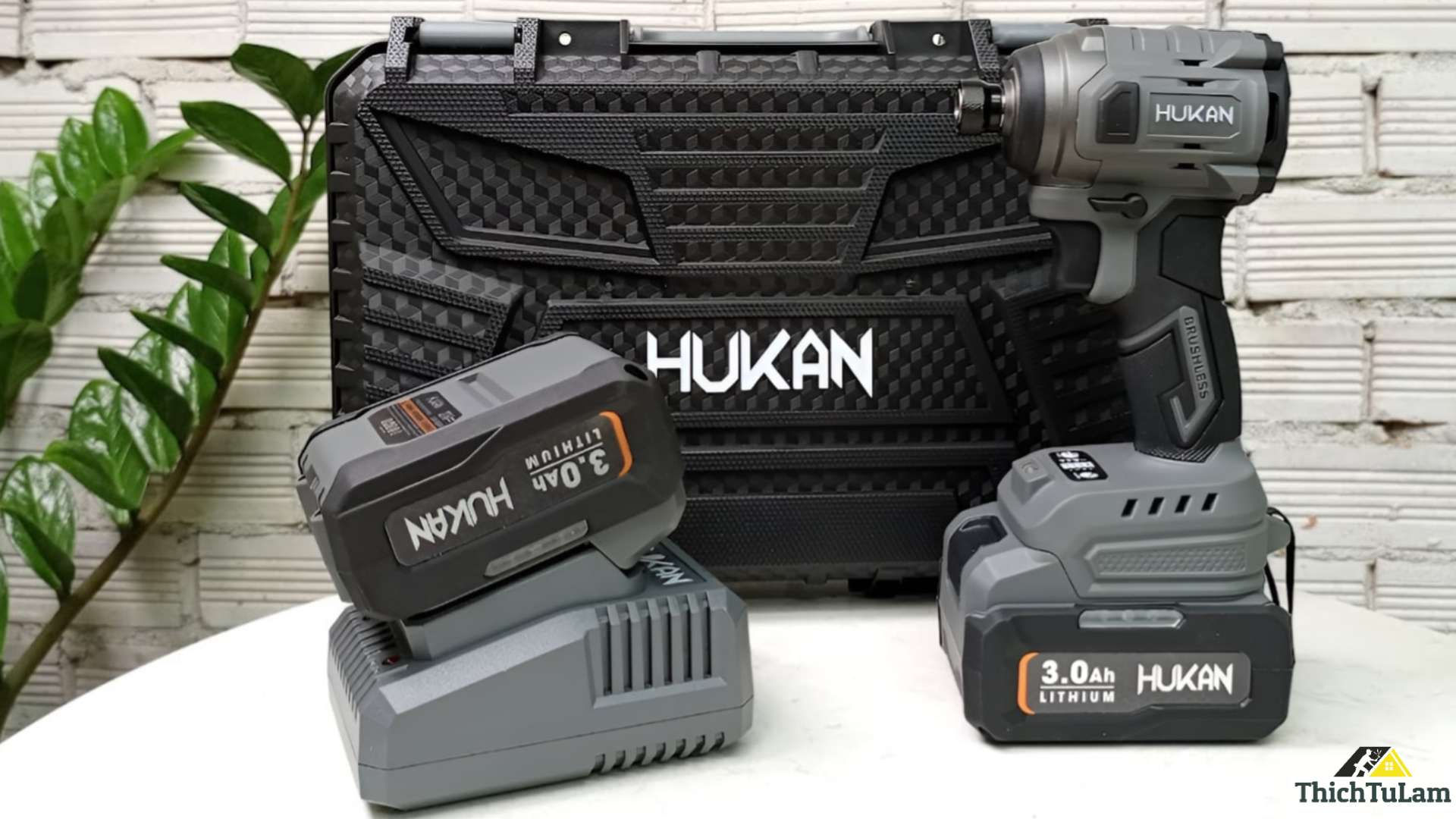 Máy bắt vít pin 21V Hukan HM21-G2CVX230N.2 (2 pin 1 sạc)