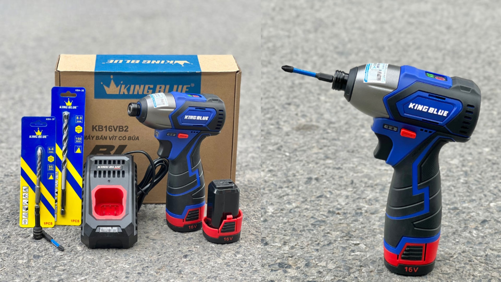 Máy Bắn Vít pin Kingblue KB16VB2