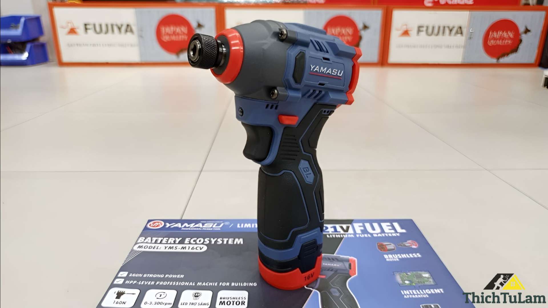 Thân máy bắn vít pin 21V 160N Yamasu M16CV-T