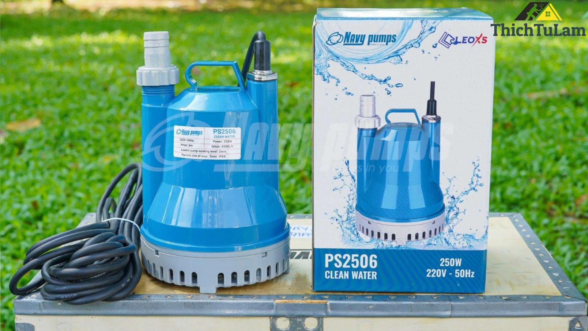 Máy bơm chìm nhựa 250W Navy PS2506
