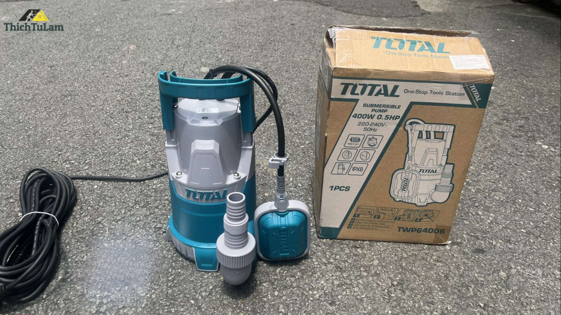 Máy bơm chìm 400W TOTAL TWP64006