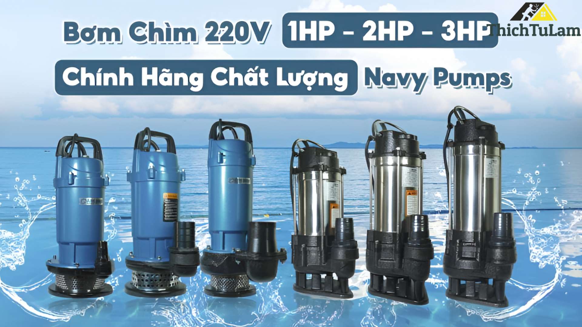 Máy bơm chìm 220V Navy