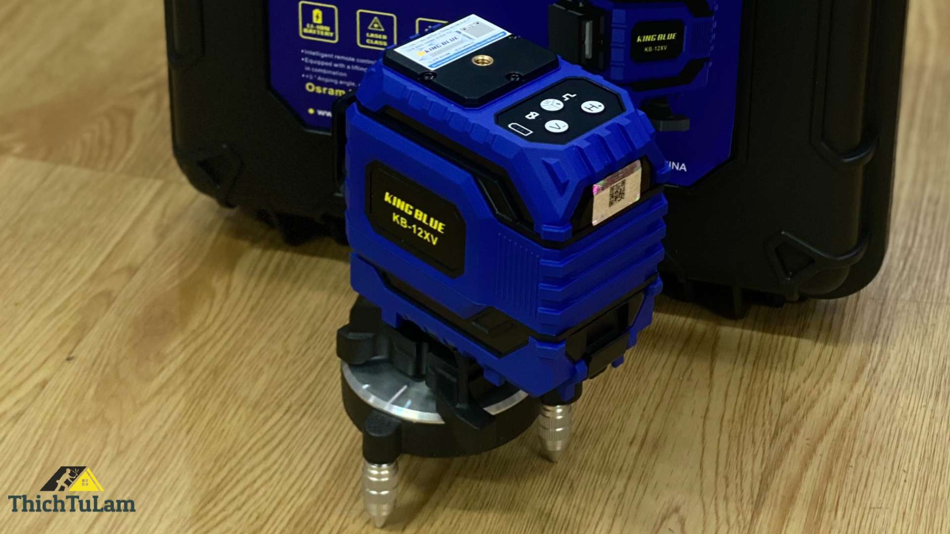 Máy cân mực 12 tia xanh Kingblue KB-12XV