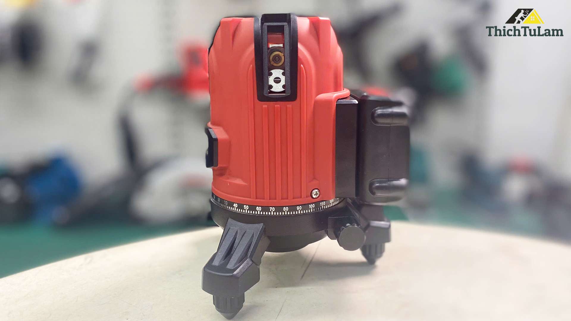 Máy cân mực laser 5 tia xanh siêu sáng Toyoko T05LV1