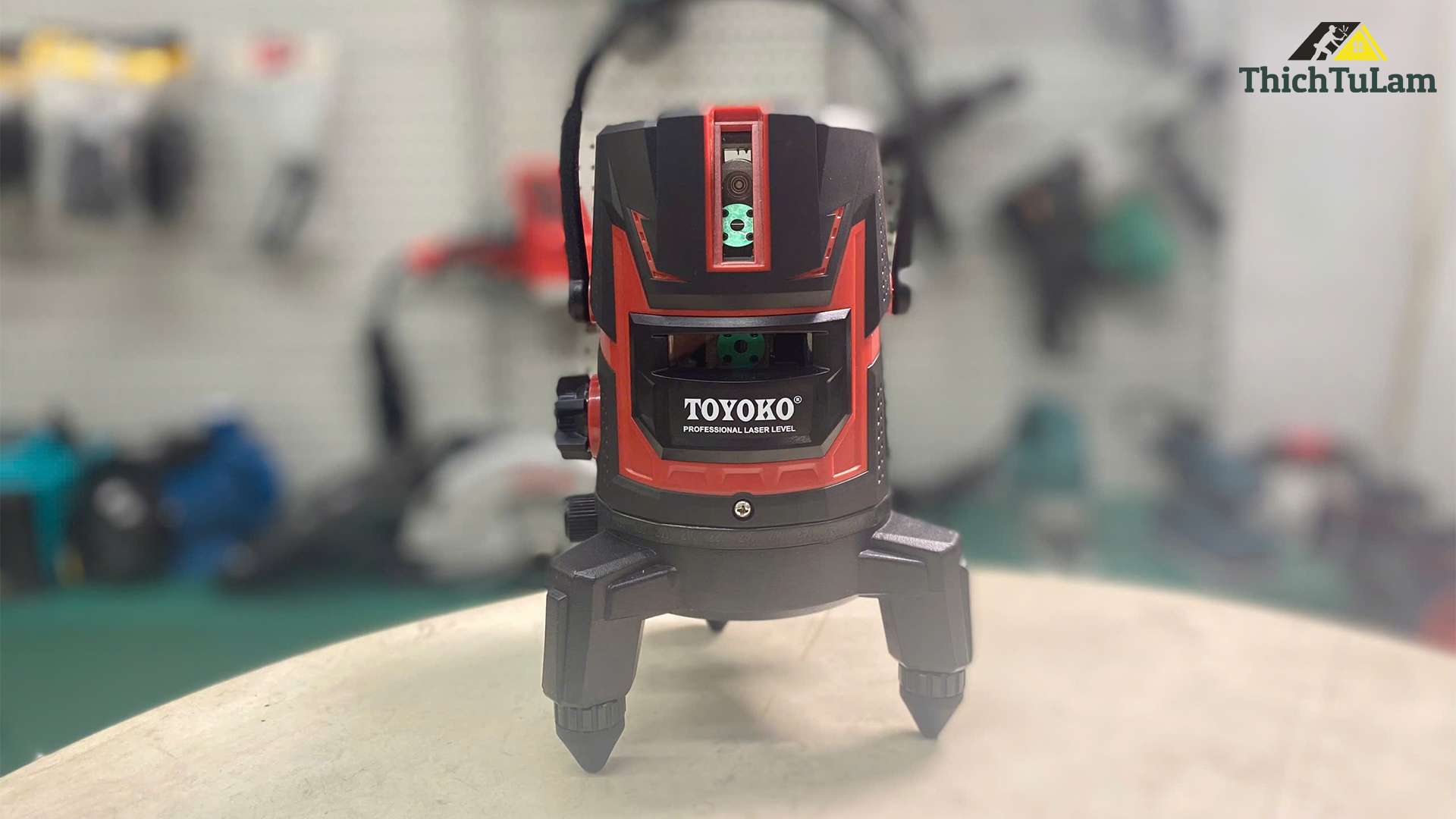 Máy cân mực laser 5 tia xanh siêu sáng Toyoko T05LV2