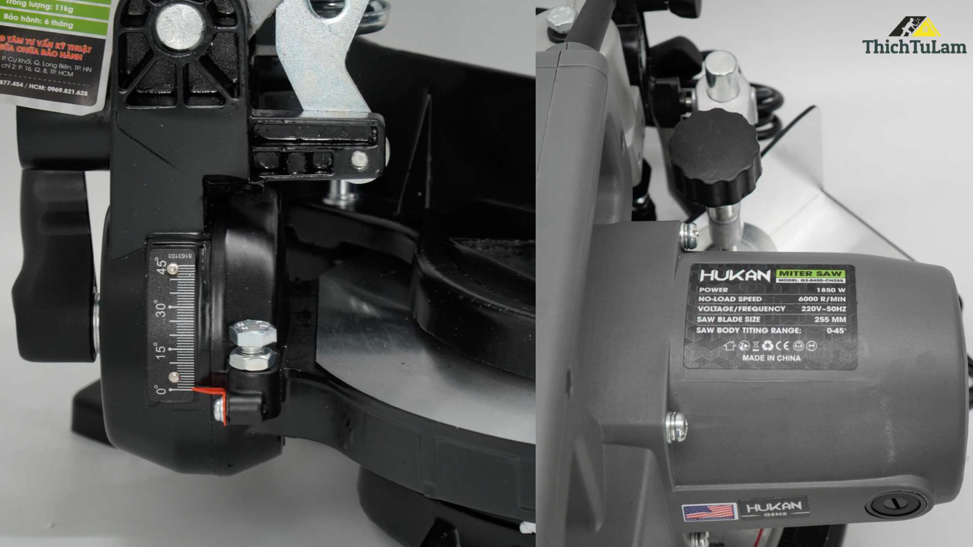 Máy Cắt Nhôm Hukan G2-045D-CN255