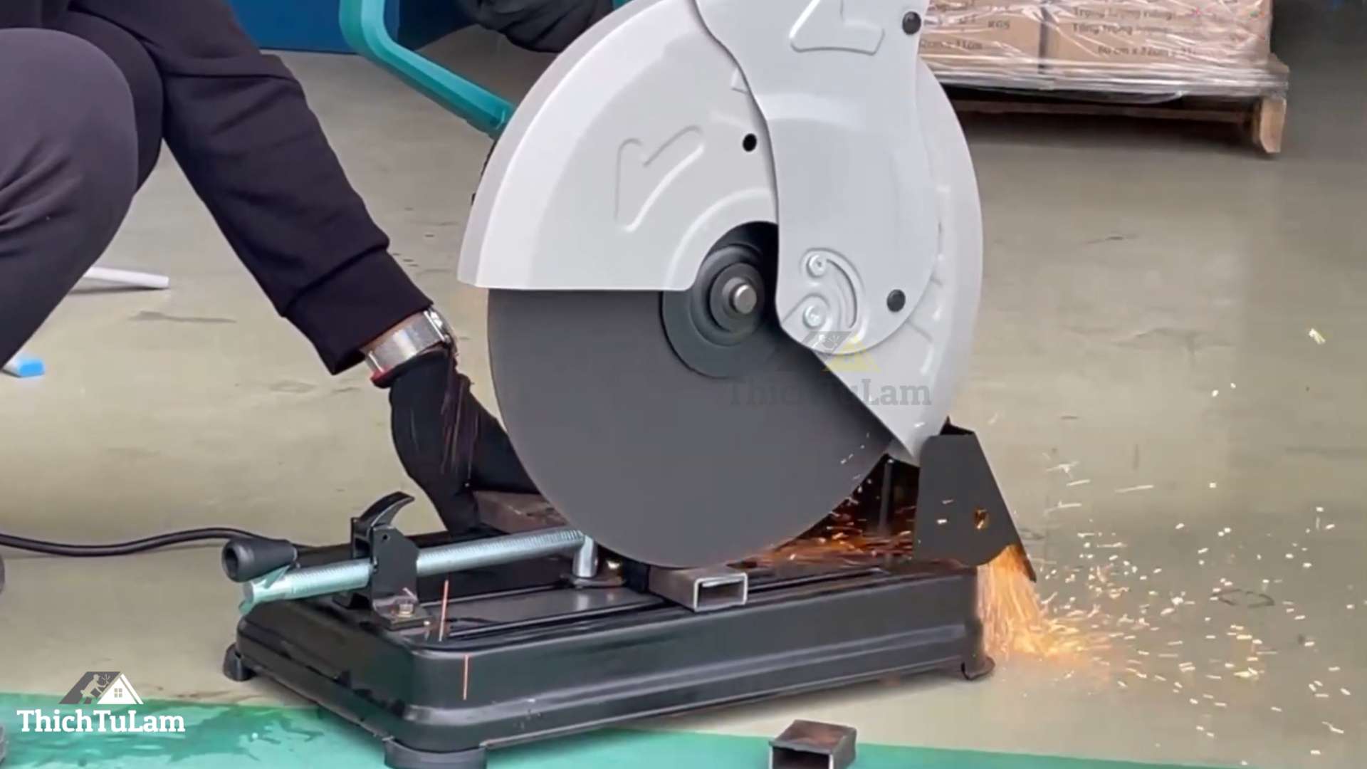 Máy cắt sắt bàn 2400W 355mm BODA MG11-355