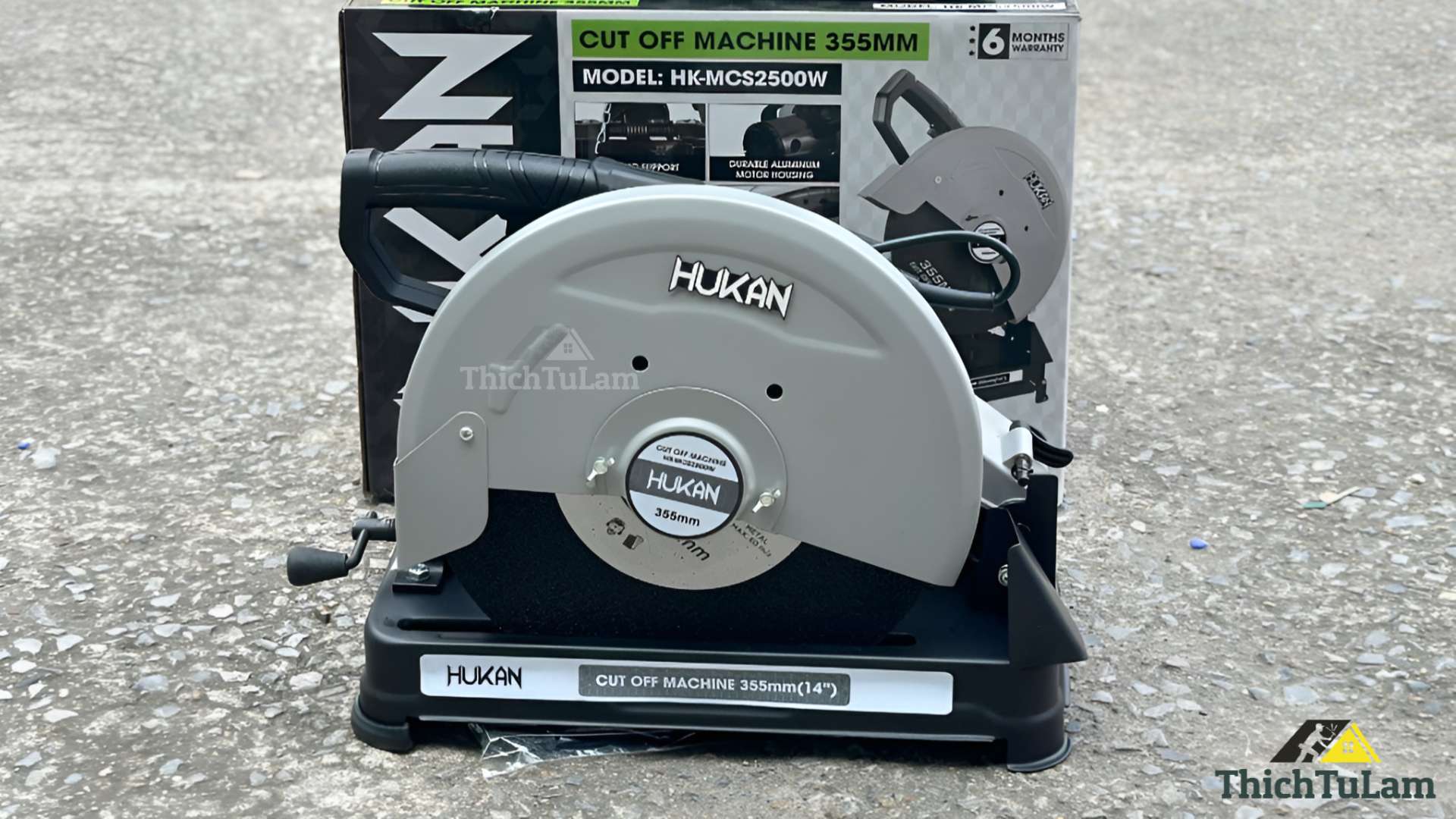 Máy cắt sắt 2500W 355mm Hukan HK-MCS2500W